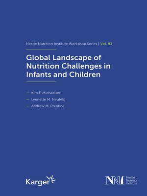 cover image of Global Landscape of Nutrition Challenges in Infants and Children